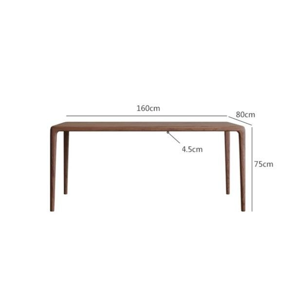 GARCIA Modern Solid Wood Dining Table - Radical Homes Singapore