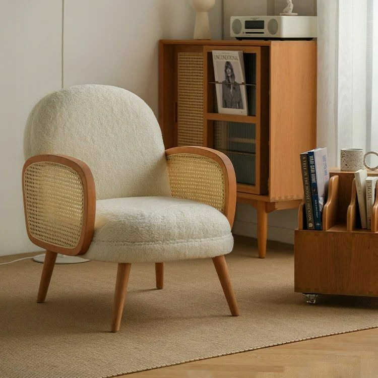 SHILOH Rattan Arm Lounge Chair - Radical Homes Singapore