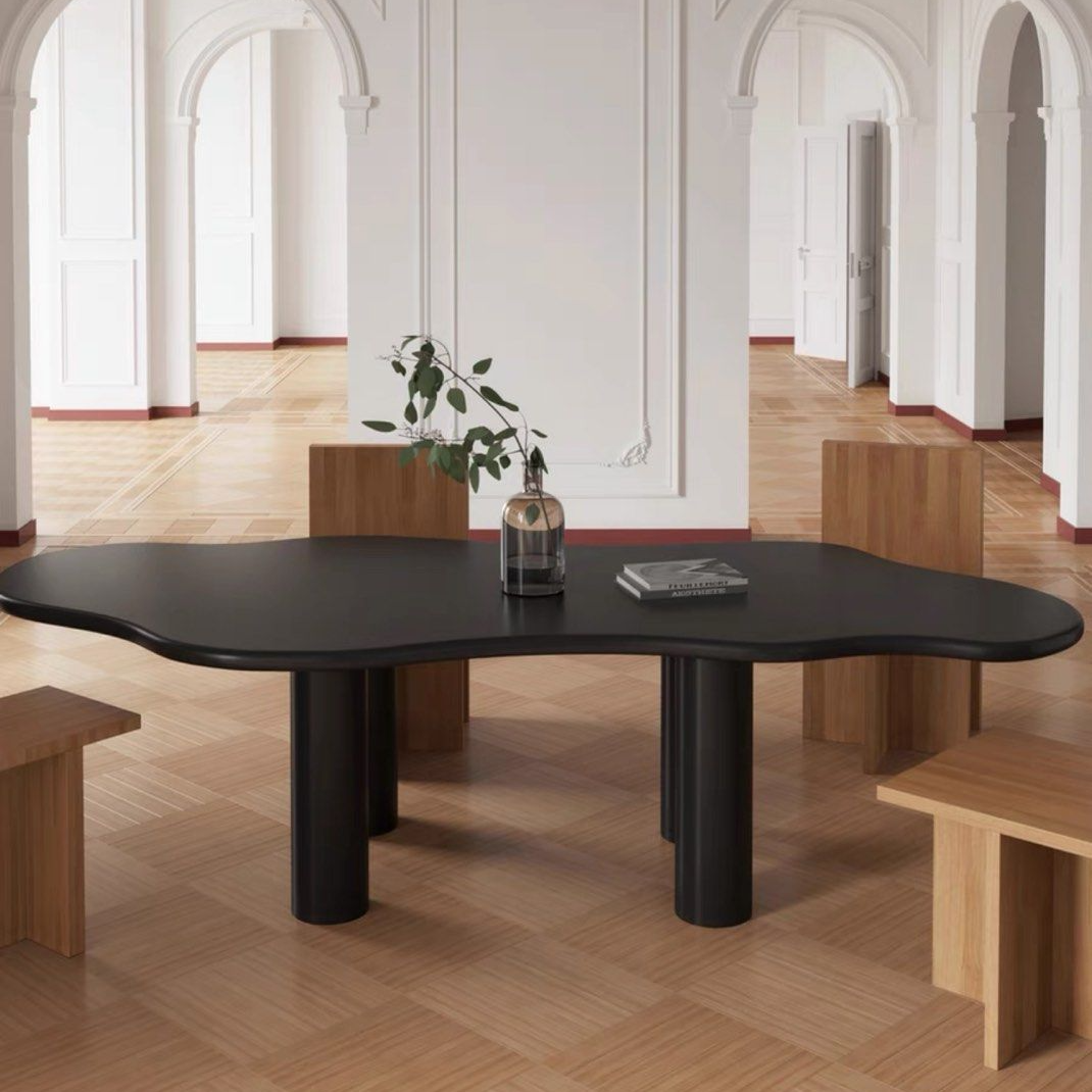 FIACHRA Modern Irregular Dining Table - Radical Homes Singapore