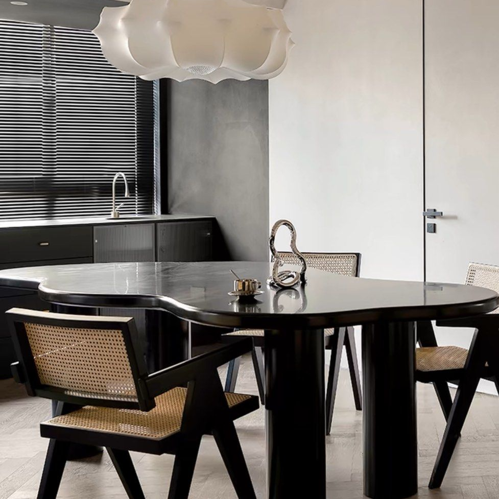 FIACHRA Modern Irregular Dining Table - Radical Homes Singapore