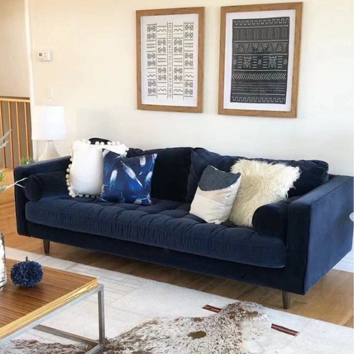 VANDELOR Classic Velvet Sofa - Radical Homes Singapore