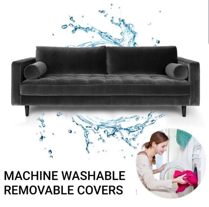 VANDELOR Classic Velvet Sofa - Radical Homes Singapore