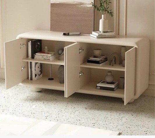 SIZAN Modern Cream Sideboard - Radical Homes Singapore
