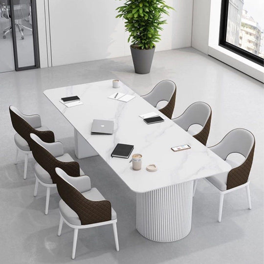 BROMWICH Modern Sintered Stone Office Table - Cassa Haus Singapore