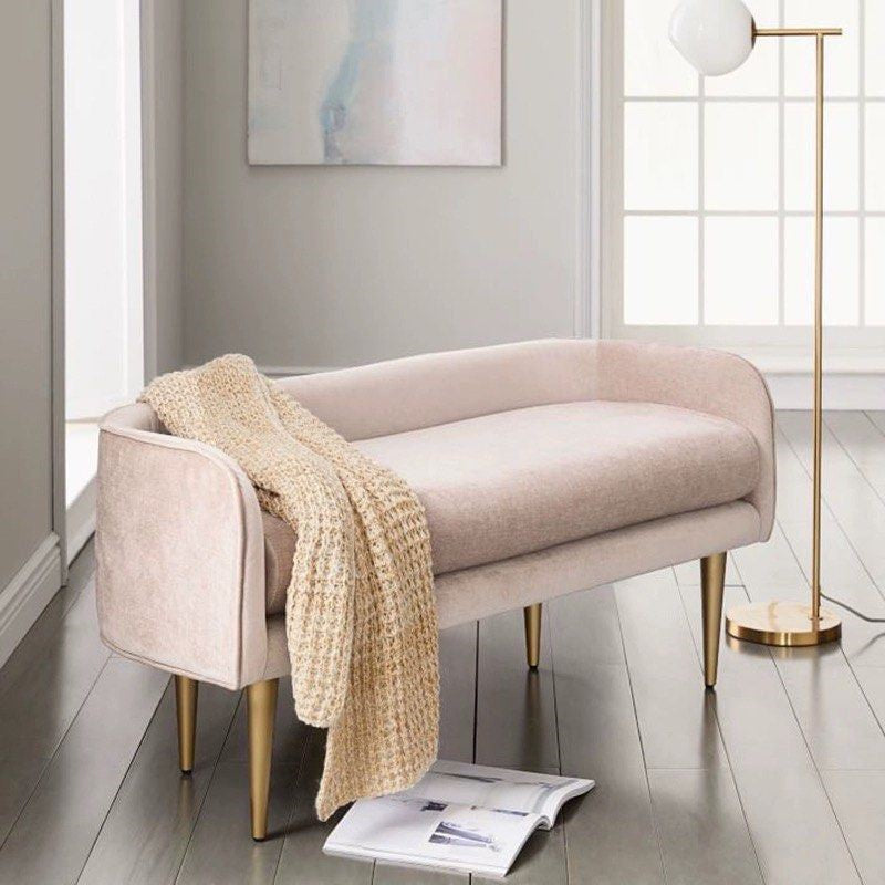 GENEVIEVE Classic Ottoman Bench - Radical Homes Singapore