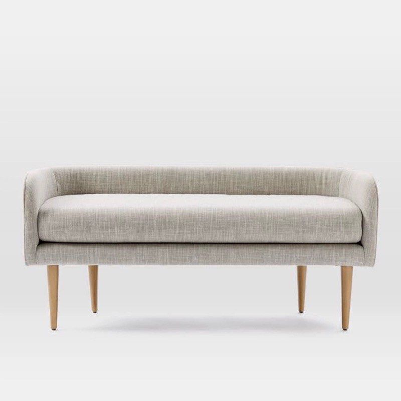 GENEVIEVE Classic Ottoman Bench - Radical Homes Singapore