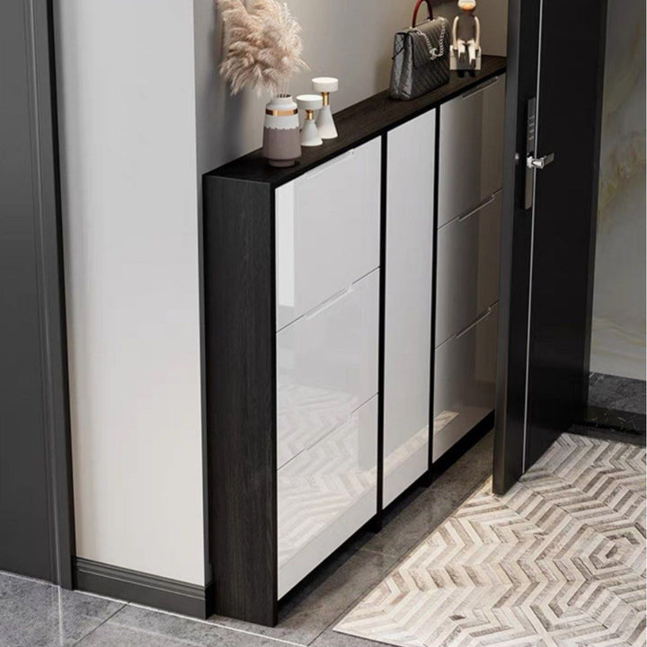 VOLEA Modern Slim Shoe Cabinet - Radical Homes Singapore