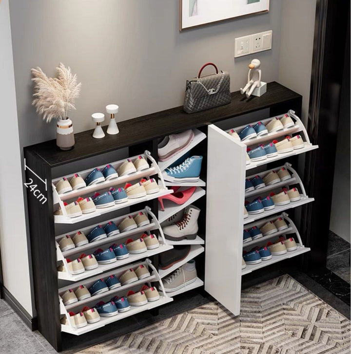 VOLEA Modern Slim Shoe Cabinet - Radical Homes Singapore