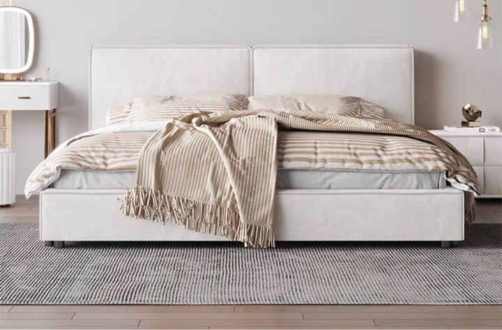 VOLIANO Modern Fabric Bedframe - Radical Homes Singapore