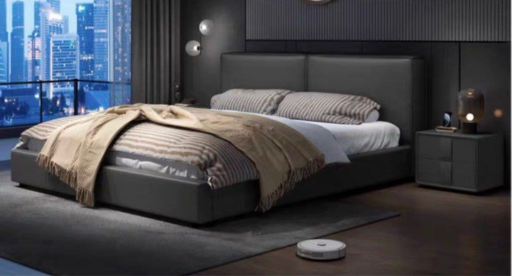 VOLIANO Modern Fabric Bedframe - Radical Homes Singapore