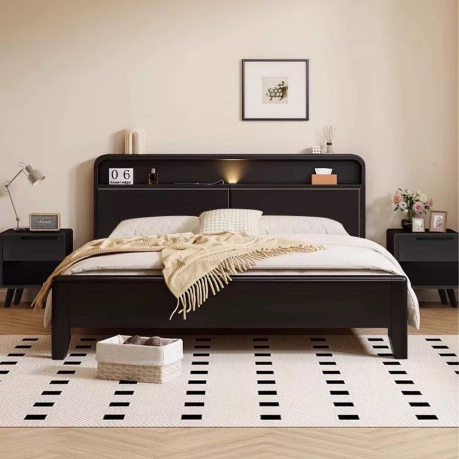 ELOVI Modern LED Bedframe - Cassa Haus Singapore