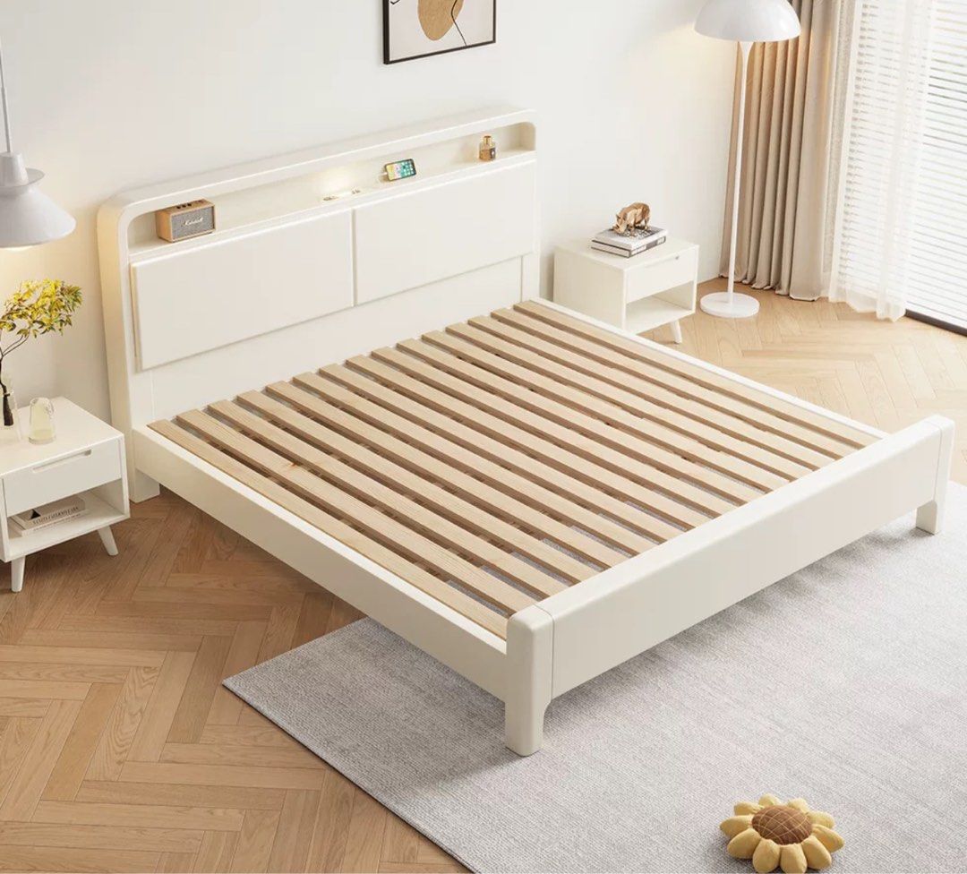 ELOVI Modern LED Bedframe - Cassa Haus Singapore