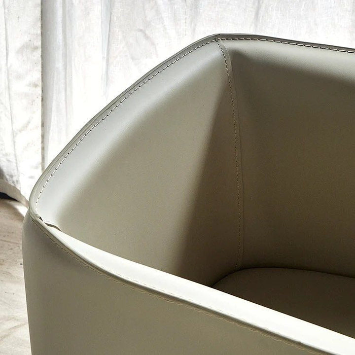 LENNOX Faux Leather Armchair (Set of 2) - Radical Homes Singapore