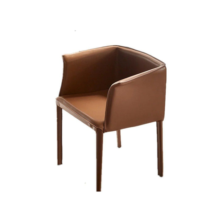 LENNOX Faux Leather Armchair (Set of 2) - Radical Homes Singapore