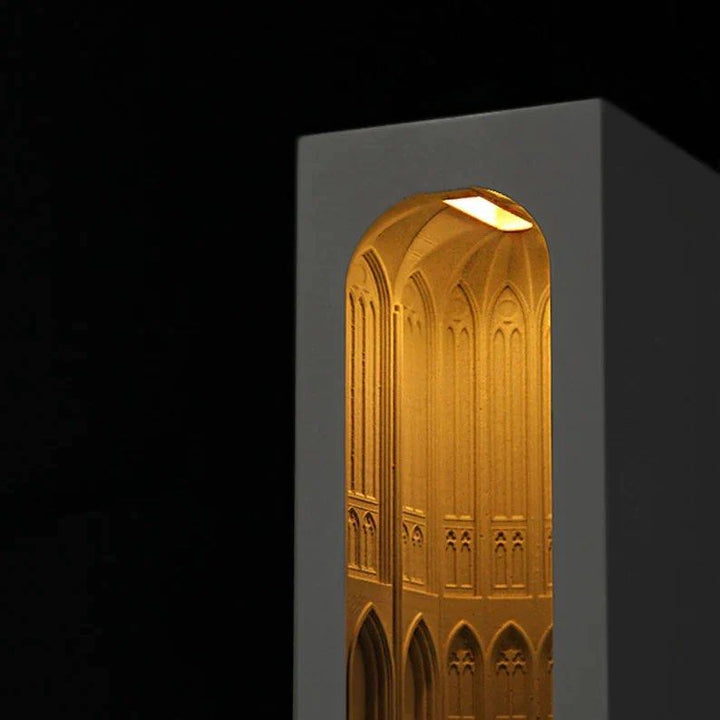 WALKER Cathedral Concrete Night Light - Radical Homes Singapore