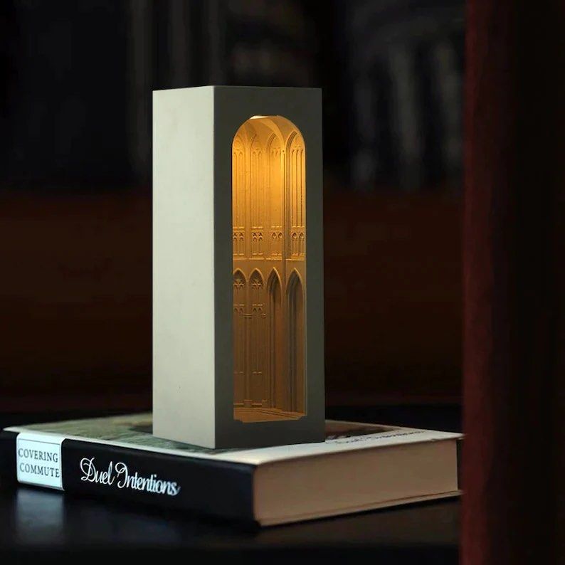 WALKER Cathedral Concrete Night Light - Radical Homes Singapore