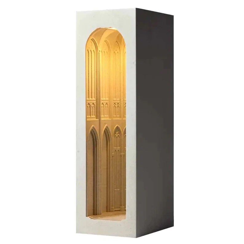 WALKER Cathedral Concrete Night Light - Radical Homes Singapore