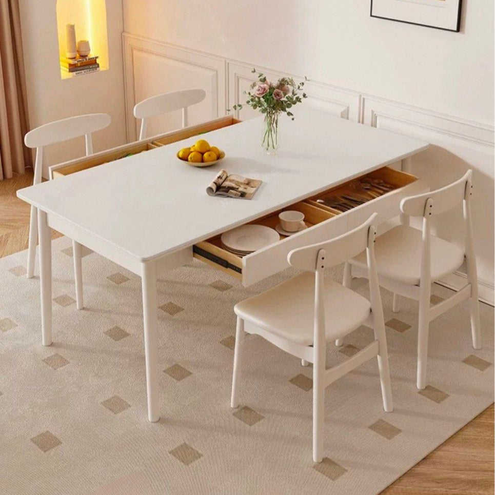 WALTERS Modern Sintered Stone Dining Table - Radical Homes Singapore