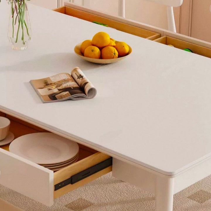WALTERS Modern Sintered Stone Dining Table - Radical Homes Singapore