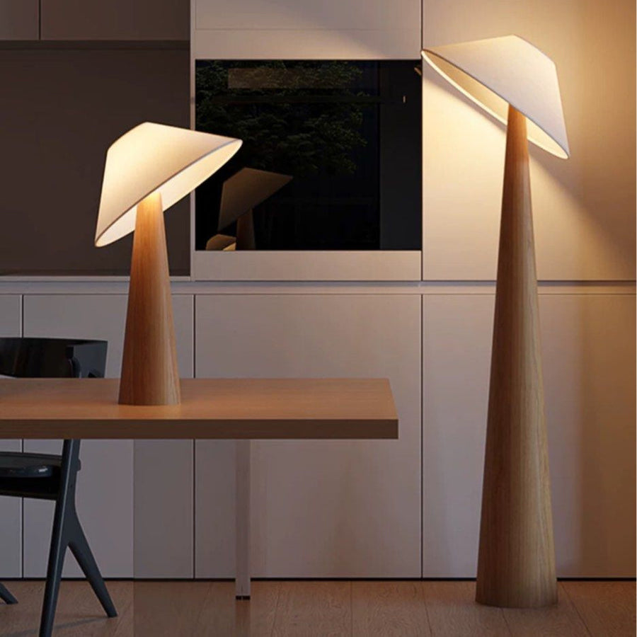 WAREN Modern Table & Floor Lamp - Radical Homes Singapore