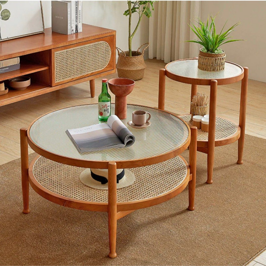 CHARLES Round Side Table - Radical Homes Singapore