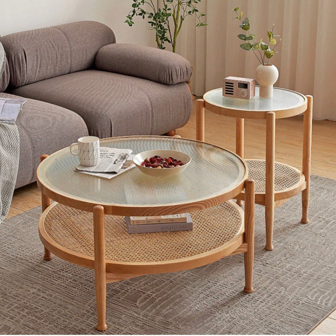 CHARLES Round Side Table - Radical Homes Singapore