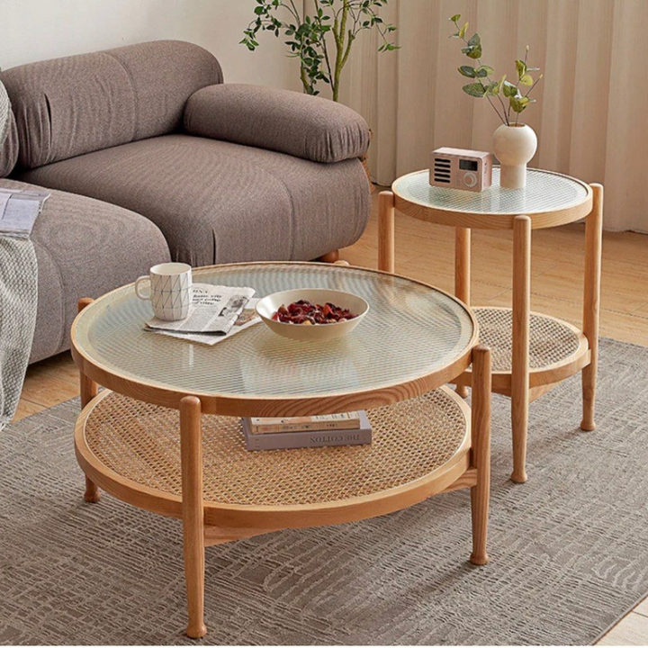 CHARLES Round Side Table - Radical Homes Singapore
