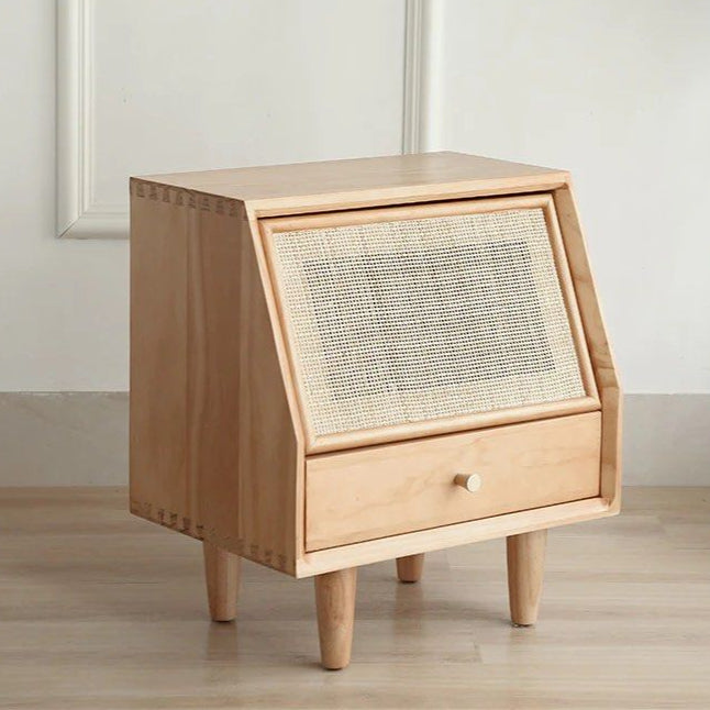 WINSEN Rattan Drawer Nightstand - Radical Homes Singapore