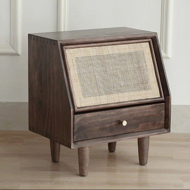 WINSEN Rattan Drawer Nightstand - Radical Homes Singapore