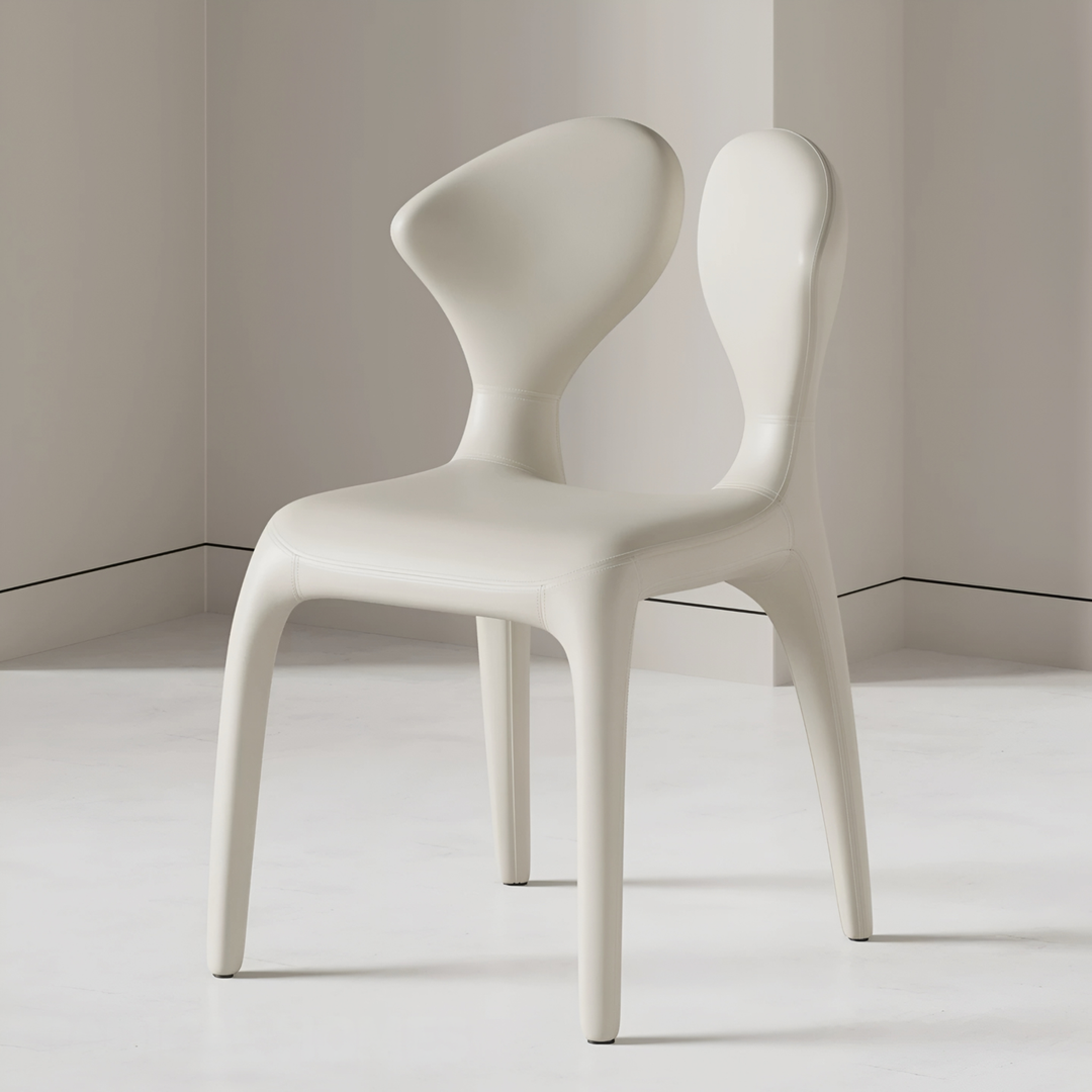 RENALDO Modern Leather Dining Chair