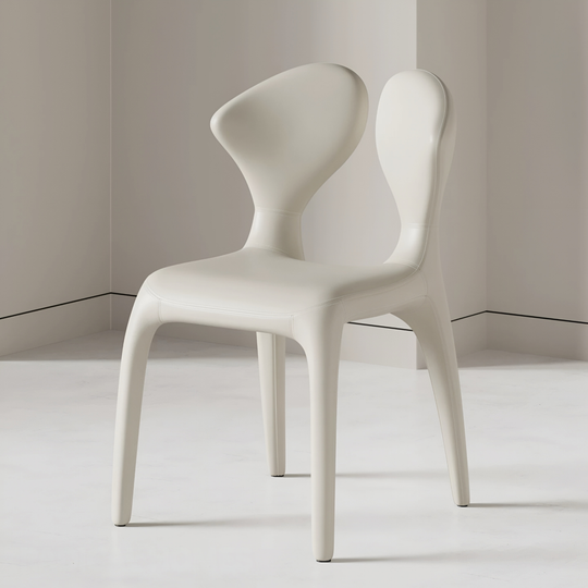 RENALDO Modern Leather Dining Chair - Cassa Haus Singapore