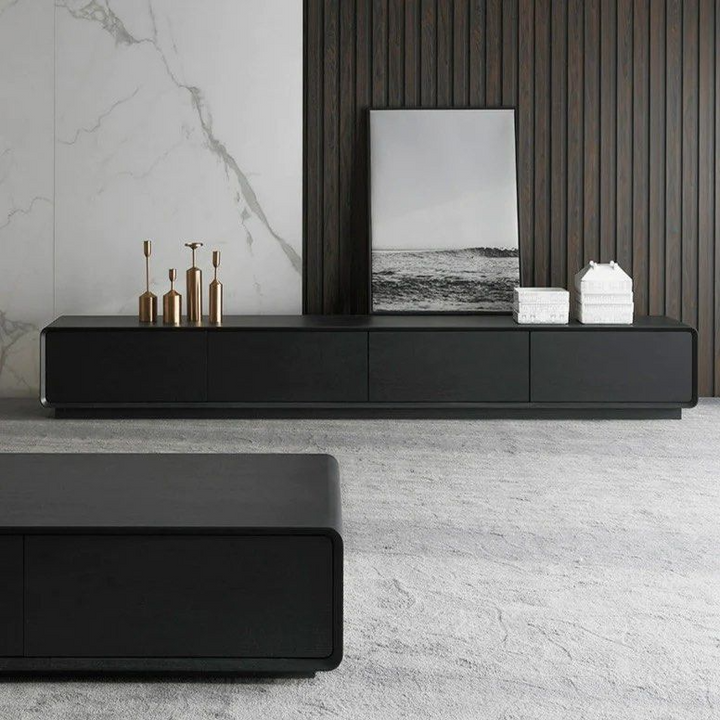 VIVAR Wooden TV Stand - Radical Homes Singapore
