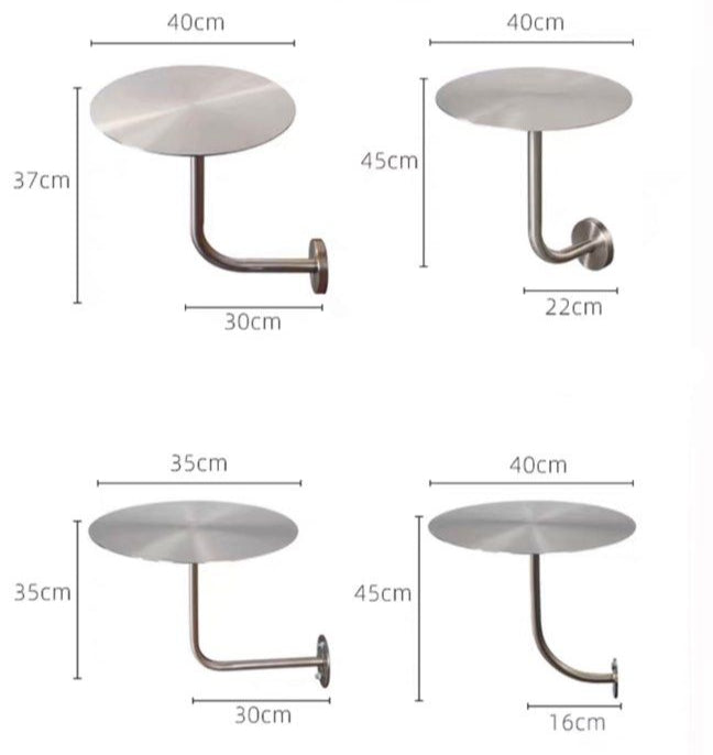PAVEL Wall Mount Side Table - Radical Homes Singapore