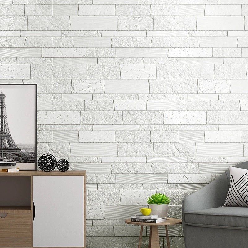 XEN Modern White Brick Wall Tiles - Radical Homes Singapore