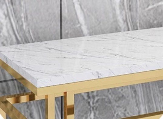 LEDA Marble Console Table - Radical Homes Singapore