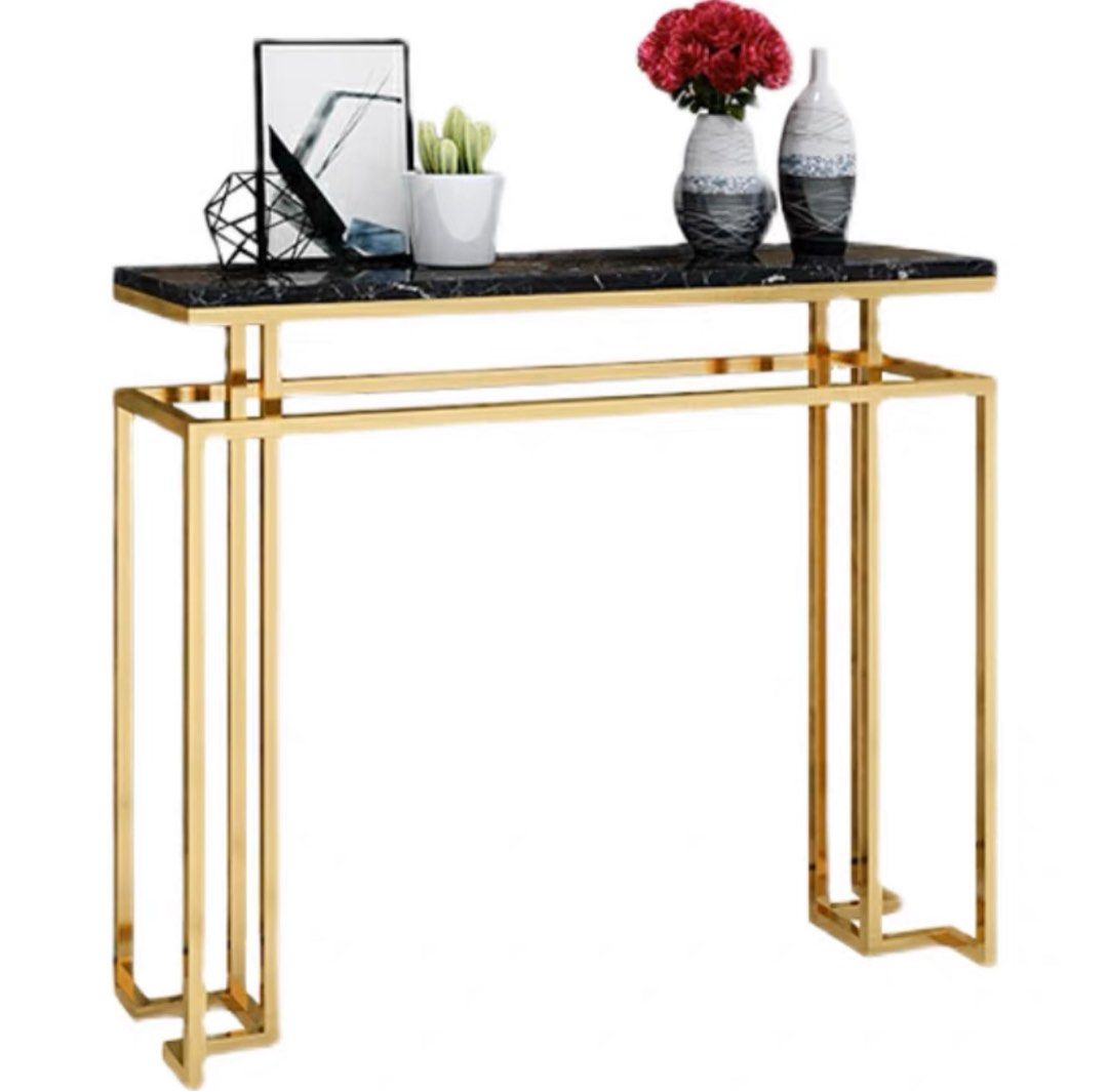 LEDA Marble Console Table - Radical Homes Singapore