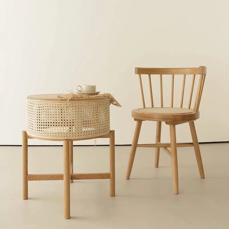 TAYORA Rattan Side Table - Cassa Haus Singapore