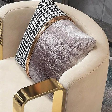 CHARLOTTE Modern Swivel Lounge Chair Armchair - Radical Homes Singapore