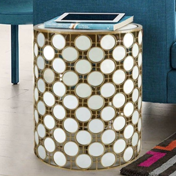 NOLAN Mirrored Side Table - Cassa Haus Singapore