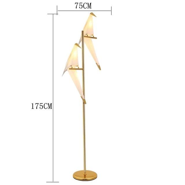 ORLENA Bird LED Floor Lamp - Cassa Haus Singapore