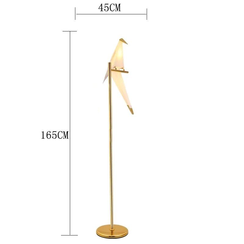 ORLENA Bird LED Floor Lamp - Cassa Haus Singapore