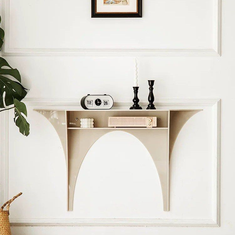 DIGORY Modern Floating Acrylic Console Table - Radical Homes Singapore
