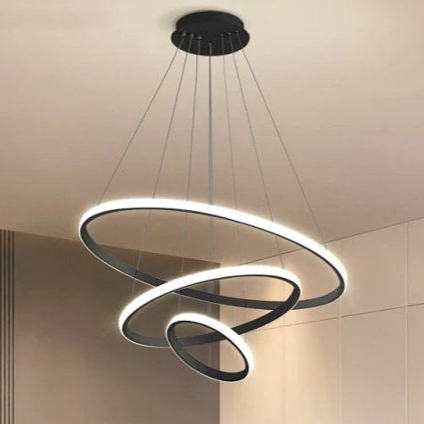 ZANIA Modern Circular Chandelier - Radical Homes Singapore