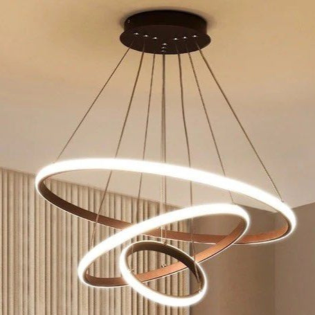 ZANIA Modern Circular Chandelier - Radical Homes Singapore