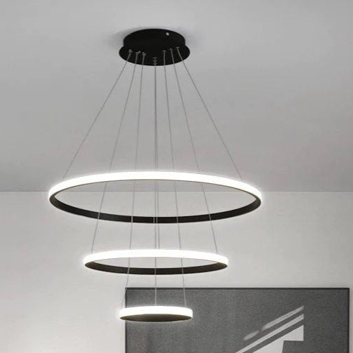ZANIA Modern Circular Chandelier - Radical Homes Singapore