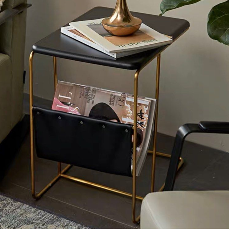 LEDGER Luxury Magazine Holder End Table