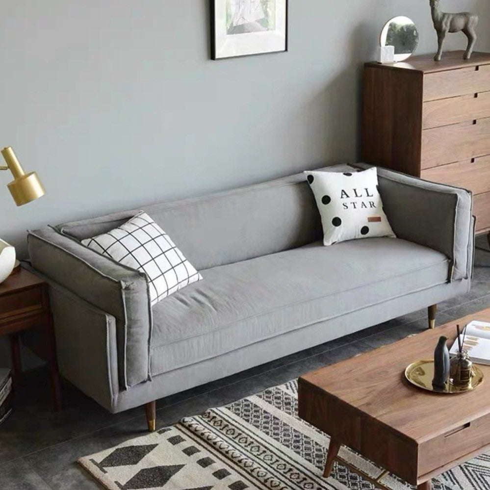 MARQUESSA Modern Velvet Sofa - Cassa Haus Singapore