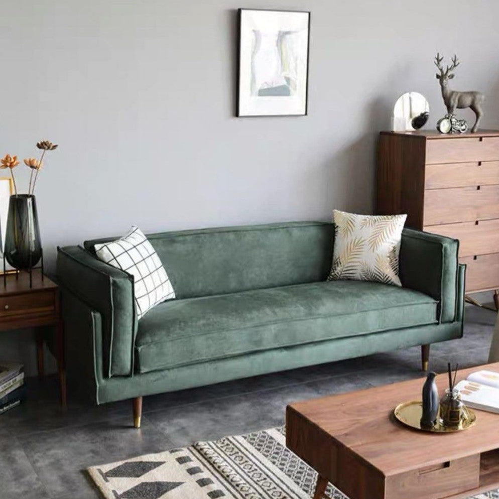 MARQUESSA Modern Velvet Sofa - Cassa Haus Singapore