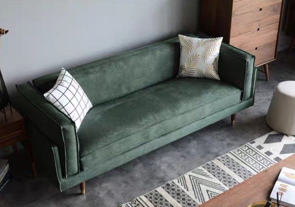 MARQUESSA Modern Velvet Sofa - Cassa Haus Singapore