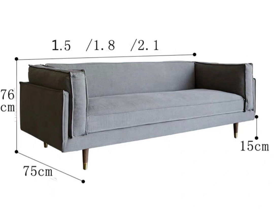 MARQUESSA Modern Velvet Sofa - Cassa Haus Singapore